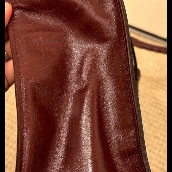 Patricia Nash Leather Angela Studded Floral tote Purse bag Satchel - Picture 7 of 12